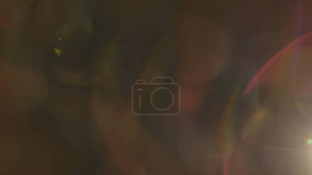 Photo for Abstract golden brown defocused blur bokeh light background - Royalty Free Image