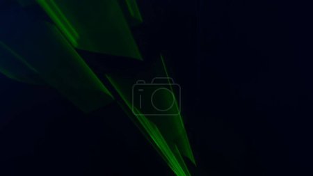 Photo for The image captures a close-up of a DJ consoles play pause button, illuminated by a subtle neon light that gives life to the control surface. Its a detail that shows the precision tools at the - Royalty Free Image