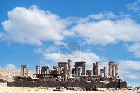 Photo for View of the ruins of the Tachara Palace, Persepolis - Royalty Free Image