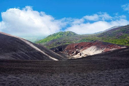 Photo for Bottom-up view of the Cerro Negro volcano. Nicaragua - Royalty Free Image