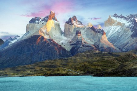 Foto de Parque Nacional, Patagonia, Chile. Torres del Paine - Imagen libre de derechos