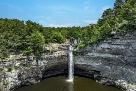 DeSoto falls are waterfalls in DeSoto State Park, a public recreation area on Lookout Mountain. Alabama, United States