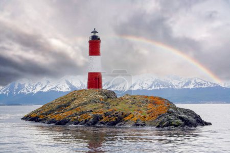 Les Eclaireurs Lighthouse, Ushuaia, Tierra del Fuego or Fire land, Argentina