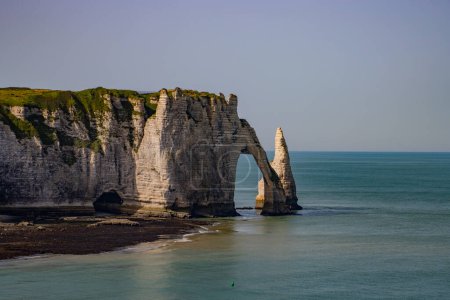 Photo for Landscape of the cliffs in Etretat, Normandy, France - Royalty Free Image