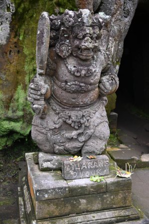 Bali, Indonesia - November 11, 2022: The Tourist Attractions and Landmarks of Bali