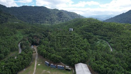 Das Gaharu Tea Valley von Ipoh, Malaysia