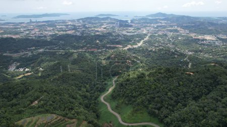 Kota Kinabalu, Malasia 30 de mayo de 2024: La colina Kokol