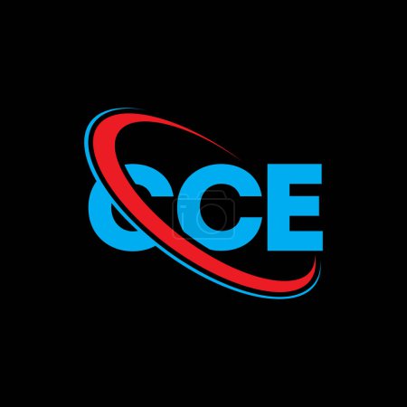 Téléchargez les illustrations : Logo CCE. Lettre du CCE. CCE lettre logo design. Initiales Logo CCE lié au logo monogramme cercle et majuscule. CCE typographie pour la technologie, les affaires et la marque immobilière. - en licence libre de droit