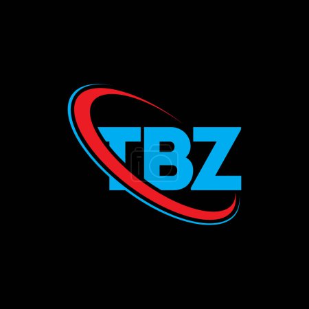 Téléchargez les illustrations : Logo TBZ. Lettre de TBZ. TBZ lettre logo design. Initiales Logo TBZ associé au logo monogramme cercle et majuscule. Typographie TBZ pour la marque technologique, commerciale et immobilière. - en licence libre de droit