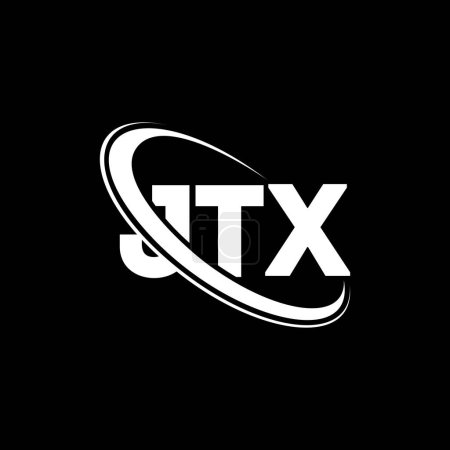 Téléchargez les illustrations : Logo JTX. Lettre de JTX. JTX lettre logo design. Initiales Logo JTX lié au logo monogram en cercle et majuscule. Typographie JTX pour la marque technologique, commerciale et immobilière. - en licence libre de droit