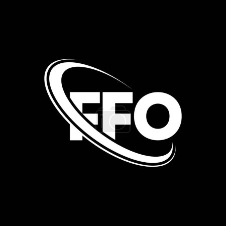 Téléchargez les illustrations : Logo FFO. Lettre de FFO. FFO lettre logo design. Initiales Logo FFO lié au logo monogramme cercle et majuscule. Typographie FFO pour la marque technologique, commerciale et immobilière. - en licence libre de droit