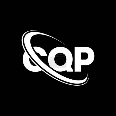 Téléchargez les illustrations : Logo CQP. Lettre du CQP. CQP lettre logo design. Initiales Logo CQP lié au logo monogramme cercle et majuscule. Typographie CQP pour la marque technologique, commerciale et immobilière. - en licence libre de droit
