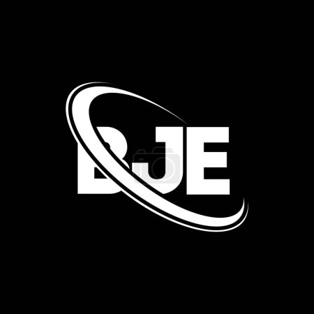 Téléchargez les illustrations : Logo BJE. Lettre du BJE. BJE lettre logo design. Initiales Logo BJE lié au logo monogram cercle et majuscule. Typographie BJE pour la marque technologique, commerciale et immobilière. - en licence libre de droit