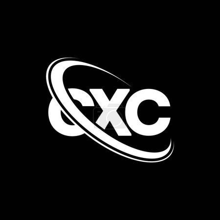 Téléchargez les illustrations : Logo CXC. Lettre de CXC. CXC lettre logo design. Initiales Logo CXC associé au logo monogramme cercle et majuscule. Typographie CXC pour la marque technologique, commerciale et immobilière. - en licence libre de droit