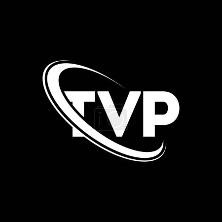 Téléchargez les illustrations : Logo TVP. Lettre TVP. TVP lettre logo design. Initiales Logo TVP associé au logo monogramme cercle et majuscule. Typographie TVP pour la marque technologique, commerciale et immobilière. - en licence libre de droit