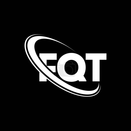Téléchargez les illustrations : Logo FQT. Lettre du FQT. FQT lettre logo design. Initiales Logo FQT lié au logo monogramme cercle et majuscule. Typographie FQT pour la marque technologique, commerciale et immobilière. - en licence libre de droit