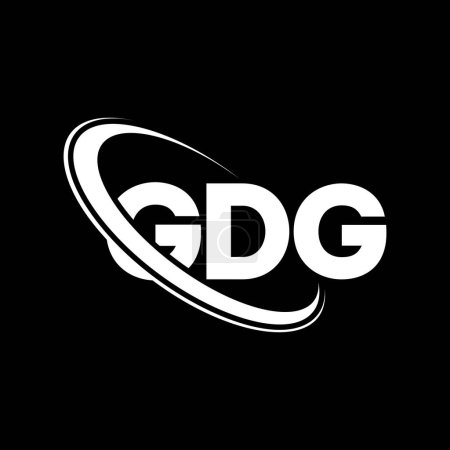 Téléchargez les illustrations : Logo GDG. Lettre GDG. GDG lettre logo design. Initiales Logo GDG associé au logo monogramme cercle et majuscule. Typographie GDG pour la marque technologique, commerciale et immobilière. - en licence libre de droit