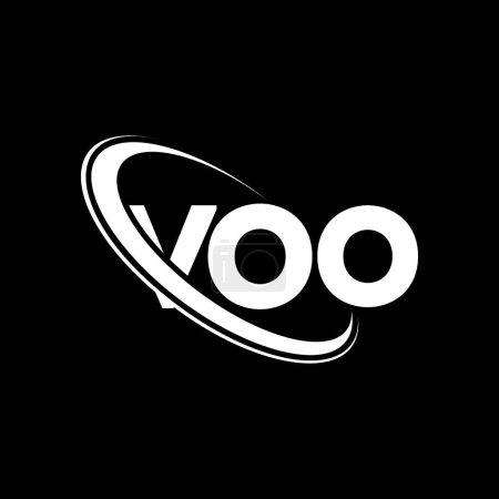 Téléchargez les illustrations : Logo VOO. Lettre VOO. Logo lettre VOO design. Initiales Logo VOO lié au logo monogramme cercle et majuscule. Typographie VOO pour la marque technologique, commerciale et immobilière. - en licence libre de droit