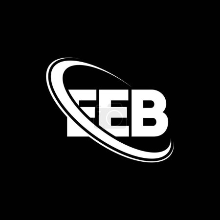 Téléchargez les illustrations : Logo EEB. Lettre du BEE. EEB lettre logo design. Initiales Logo EEB lié au logo monogramme cercle et majuscule. Typographie EEB pour la marque technologique, commerciale et immobilière. - en licence libre de droit