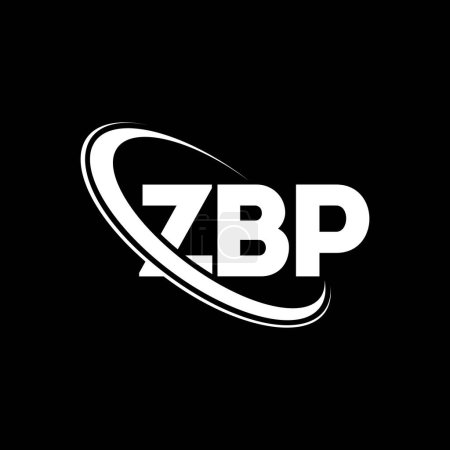 Téléchargez les illustrations : Logo ZBP. Lettre ZBP. ZBP lettre logo design. Initiales Logo ZBP lié au logo monogramme cercle et majuscule. Typographie ZBP pour la marque technologique, commerciale et immobilière. - en licence libre de droit