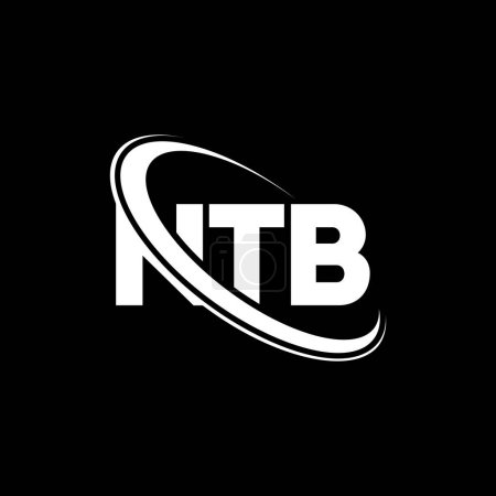 Téléchargez les illustrations : Logo NTB. Lettre NTB. NTB lettre logo design. Initiales Logo NTB associé au logo monogram en cercle et majuscule. Typographie NTB pour la marque technologique, commerciale et immobilière. - en licence libre de droit