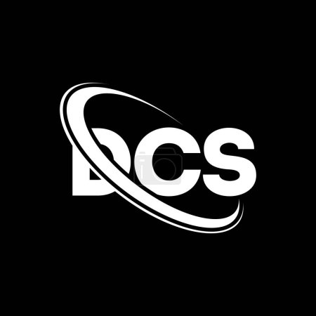 Téléchargez les illustrations : Logo DCS. Lettre du DCS. DCS lettre logo design. Initiales Logo DCS lié au logo monogramme cercle et majuscule. Typographie DCS pour la marque technologique, commerciale et immobilière. - en licence libre de droit