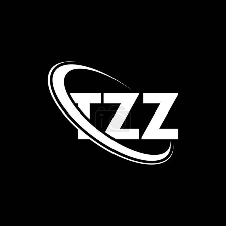 Téléchargez les illustrations : Logo TZZ. Lettre de TZZ. TZZ lettre logo design. Initiales Logo TZZ associé au logo monogramme cercle et majuscule. Typographie TZZ pour la marque technologique, commerciale et immobilière. - en licence libre de droit