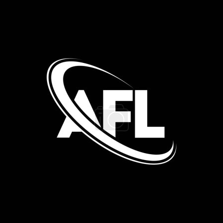Téléchargez les illustrations : Logo AFL. Lettre de l'AFL. AFL lettre logo design. Initiales Logo AFL lié au logo monogramme cercle et majuscule. Typographie AFL pour la marque technologique, commerciale et immobilière. - en licence libre de droit