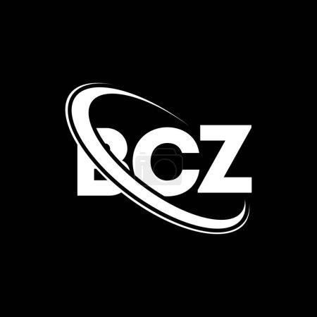 Ilustración de Logotipo BCZ. Carta BCZ. Diseño del logotipo de la letra BCZ. Inicial logotipo BCZ vinculado con el círculo y el logotipo del monograma en mayúsculas. Tipografía BCZ para marca tecnológica, empresarial e inmobiliaria. - Imagen libre de derechos