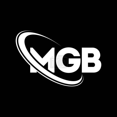 Téléchargez les illustrations : Logo MGB. Lettre MGB. MGB lettre logo design. Initiales logo BTP lié au logo monogramme cercle et majuscule. Typographie MGB pour la technologie, les affaires et la marque immobilière. - en licence libre de droit