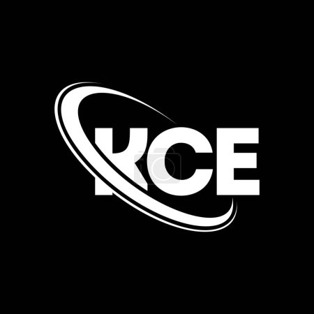 Téléchargez les illustrations : Logo KCE. Lettre de KCE. KCE lettre logo design. Initiales Logo KCE lié au logo monogram cercle et majuscule. KCE typographie pour la technologie, les affaires et la marque immobilière. - en licence libre de droit