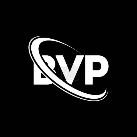 Téléchargez les illustrations : Logo BVP. Lettre du BVP. BVP lettre logo design. Initiales Logo BVP lié au logo monogramme cercle et majuscule. BVP typographie pour la technologie, les affaires et la marque immobilière. - en licence libre de droit