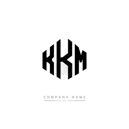Téléchargez les illustrations : KKM lettre initiale modèle de logo vecteur - en licence libre de droit