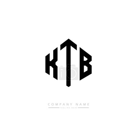 Téléchargez les illustrations : Illustration vectorielle de conception de logo de lettres KTB - en licence libre de droit