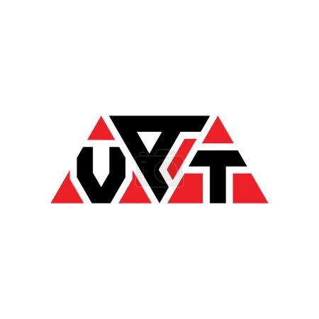 Ilustración de Diseño del logotipo de la letra del triángulo del IVA con forma de triángulo. Diseño del logotipo del triángulo IVA monograma. Plantilla de logotipo de triángulo de IVA con color rojo. Logo triangular de IVA Logotipo simple, elegante y lujoso. IVA - Imagen libre de derechos