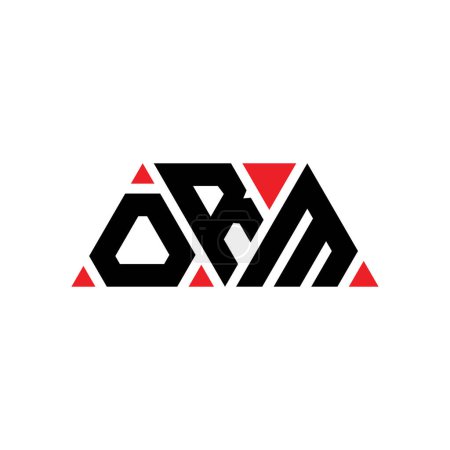 Téléchargez les illustrations : ORM triangle lettre logo design avec forme de triangle. ORM triangle logo design monogramme. Modèle de logo vectoriel triangle ORM avec couleur rouge. Logo triangulaire ORM Logo simple, élégant et luxueux. ORM - en licence libre de droit