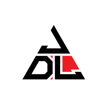 Téléchargez les illustrations : JDL triangle lettre logo design avec forme de triangle. Monogramme de logo triangle JDL. Modèle de logo vectoriel triangle JDL avec couleur rouge. Logo triangulaire JDL Logo simple, élégant et luxueux. - en licence libre de droit