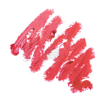 Téléchargez les photos : Gros plan de rouge à lèvres texture isolée - en image libre de droit