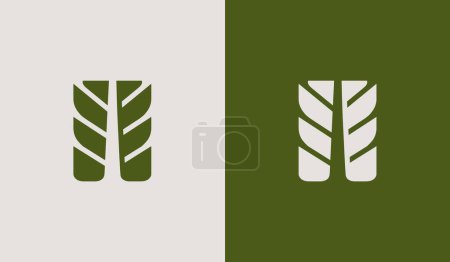 Illustration for Pine Tree Logo. Universal creative premium symbol. Vector illustration. Creative Minimal design template. Symbol for Corporate Business Identity - Royalty Free Image