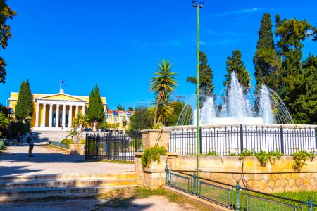 Photo for The Congress Center Building Zappeion Historic buildings in Athens Attica Greece. - Royalty Free Image