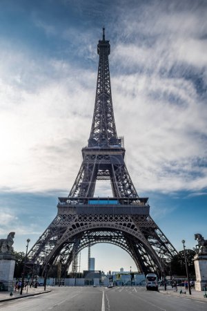 Photo for Famous Eiffel Tower (Tour Eiffel) In The Capital Of France Paris - Royalty Free Image