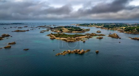 Téléchargez les photos : Île de Brehat, Ile de Brehat, Dans la Manche Sur La Côte de Bretagne En France - en image libre de droit
