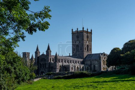 Photo for St David's Cathedral In Pembrokeshire, Wales, United Kingdom - Royalty Free Image