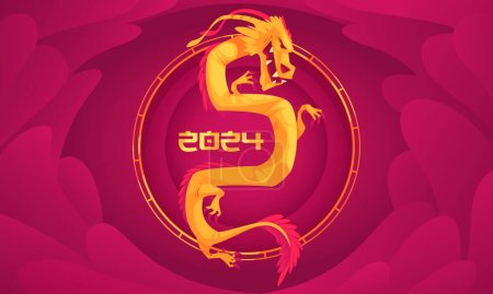 Gradient Chinese new year background