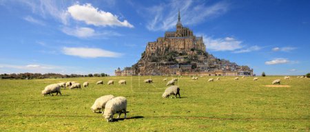 Photo for Mont Saint Michel in Normandy France - Royalty Free Image