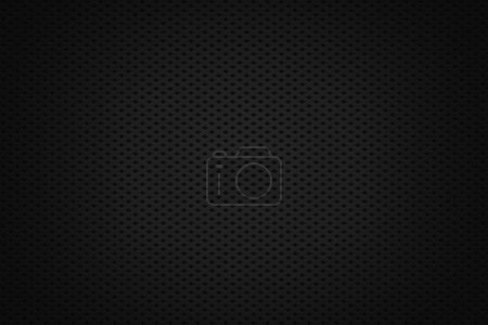 Photo for Abstract background with dots pattern on black vignette background. - Royalty Free Image