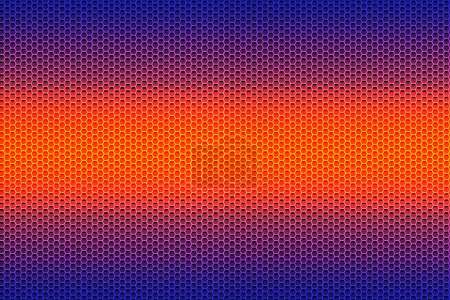 Foto de Resumen rojo-púrpura hexágono patrón de fondo - Imagen libre de derechos