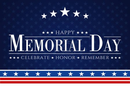 Photo for USA Memorial Day background - Royalty Free Image