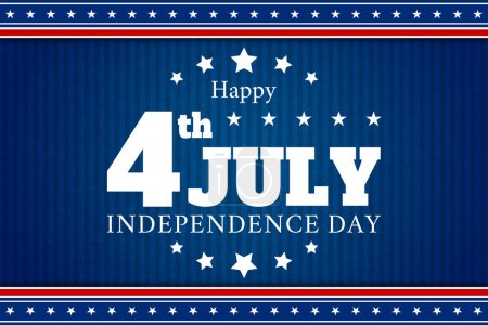  4. Juli Unabhängigkeitstag Bundesfeiertag in den Vereinigten Staaten