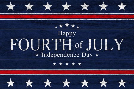 Photo for 4 july independence day federal holiday in the United States - Royalty Free Image